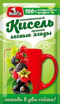 -20% Pr.PRESTON Кисель Б/П Лесные ягоды  30гр  1*30