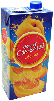 СОЛНЕЧНЫЙ 0,95л Напиток сокосодерж АБРИКОС /ЯБЛОКО  1*12