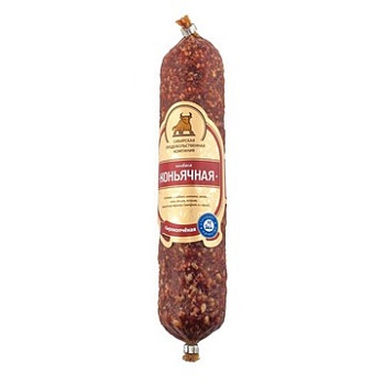 -30% АКЦИЯ СПК Колбаса сырокопч Коньячная с/к 0,235кг  1*1