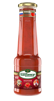 БАЛТИМОР Кетчуп Татарский 530гр ст/бут 1*8
