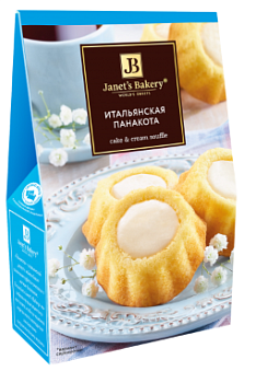 СЛАВЯНКА Десерт JANET`S BAKERY Итальянский Панакота 142гр  1*10