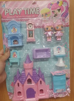 Игрушка Набор ЗАМОК для девочек   1*1