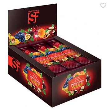 KDV Батончик Smart Formula фрукт.Cashew 40г  6*15