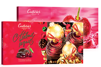 ШОКОЛАДНЫЙ КУТЮРЬЕ Набор конфет 210гр. НГ CHERRY SEASON вишневая КРАСНАЯ 1*10 ШОКОЛАДНЫЙ КУТЮРЬЕ Набор конфет 210гр. НГ CHERRY SEASON вишневая КРАСНАЯ 1*10