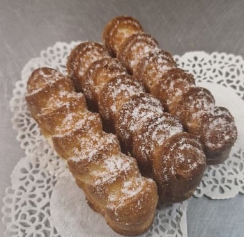 АЛТАЙСКИЕ ВКУСНЯШКИ Печенье бисквитное КОЛОСОК со слив.нач.  1*1,4