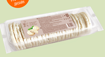 ПРОДПОСТАВКА Печенье РИСОВОЕ в белой глаз. б/гл 4Б 90гр  1*12