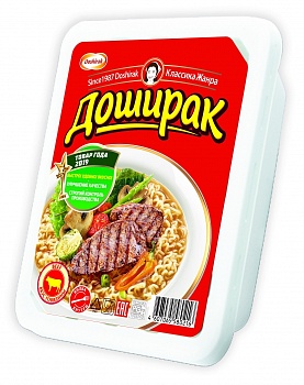 ДОШИРАК Лапша Б/П Говядина 90гр  1*24