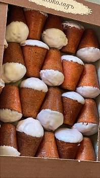 ШОКОЛАДЪ Пирожное ЭСКИМО малина   1*1,5