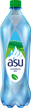 ASU Напиток безалкогольный негаз. Мята 1л  1*12