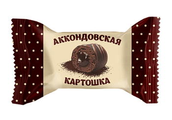 АККОНД Конфеты АККОНДОВСКАЯ КАРТОШКА 500гр 1*8