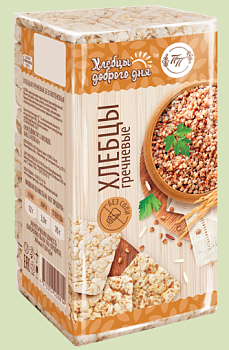 ПРОДПОСТАВКА Хлебцы ДОБРОГО ДНЯ Гречневые б/гл 53 60гр  1*15