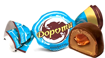 НП ЭССЕН Конфеты ДОРОТИ с молоком оригинальные  1*4