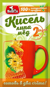 Pr.PRESTON Кисель Б/П Мед и Липовый цвет 30гр  1*30