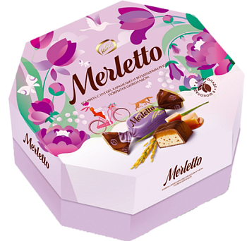 -20% КОНТИ Набор конфет 150гр МЕРЛЕТТО с Воздушным рисом 1*18 -20% КОНТИ Набор конфет 150гр МЕРЛЕТТО с Воздушным рисом 1*18
