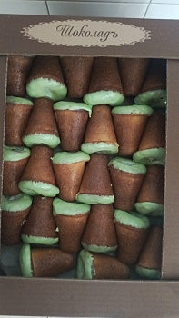 ШОКОЛАДЪ Пирожное ЭСКИМО яблоко   1*1,5