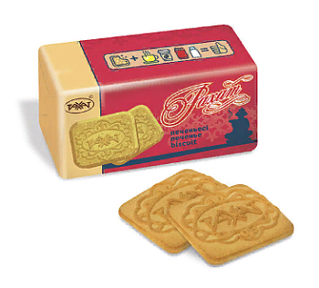 РАХАТ Печенье сахарное РАХАТ   1*5,5