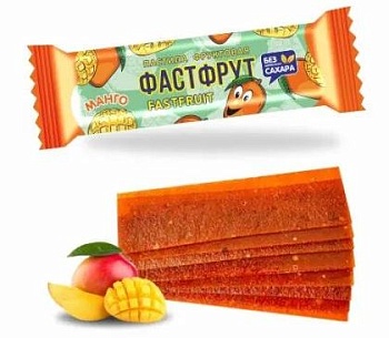 ЖАКО Пастила ФАСТФРУТ со вкусом манго  1*1