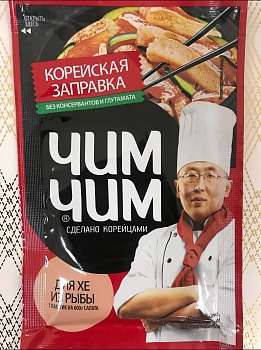 ЧИМ-ЧИМ Заправка корейская для Хе из рыбы 60гр(4*12)  1*12