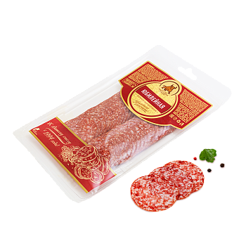 СПК Колбаса сырокопч Юбилейная нарезка (в ср.защ.атм) 0,100кг  1*1 СПК Колбаса сырокопч Юбилейная нарезка (в ср.защ.атм) 0,100кг  1*1
