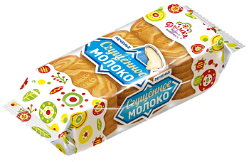 КИО Печенье сахарное СГУЩЕННОЕ МОЛОКО 195гр  1*20