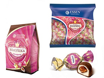 ЭССЕН Конфеты ЗОЛУШКА комбинированные фас.500гр 1*10