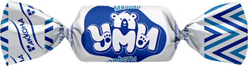АККОНД Конфеты УМИ сгущенное молоко фас.1кг пакет 1*4