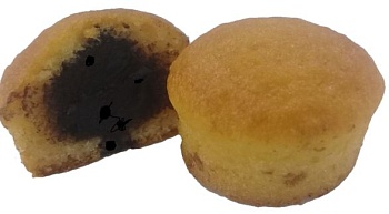 СИБ.ЛАКОМСТВА Кекс С ШОКОЛАДНОЙ начинкой фас.0,400гр  1*1