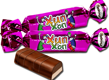 АККОНД Конфеты ХИП-ХОП фас.1кг пакет 1*4