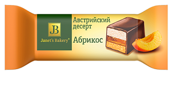 СЛАВЯНКА Десерт JANET`S BAKERY Австрийский Абрикос 500гр  1*6