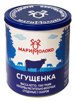 МАРИМОЛОКО Сгущенка 8,5% 1000гр ж/б 1*12