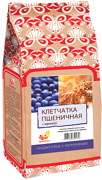 -10% АКЦИЯ ДИВИНКА Клетчатка пшеничная с черникой 300гр  1*10