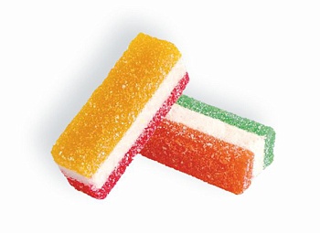 Нальчик Мармелад многослойный ТРЕХСЛОЙНЫЙ с суфле   1*2,5