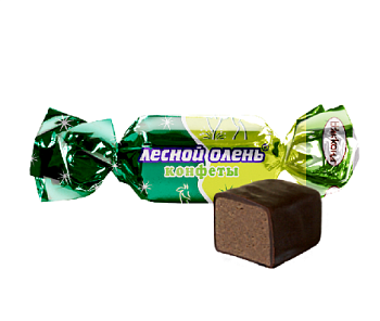 АККОНД Конфеты ЛЕСНОЙ ОЛЕНЬ фас.1кг пакет 1*4
