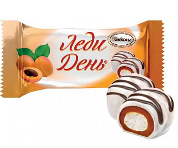 АККОНД Конфеты ЛЕДИ ДЕНЬ курага 500гр 1*6