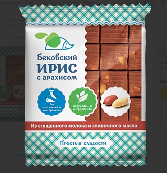 БК Ирис АРАХИСОМ фас.150гр.  1*24
