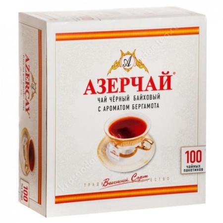АЗЕРЧАЙ Чай черный пак. байховый с Бергамотом 100пак   1 6 19.05.2023 13 09 29