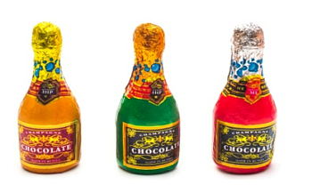 ШОКОЛАДНЫЙ МИР Шок.фигурка 12гр ШАМПАНСКОЕ   6*60 ШОКОЛАДНЫЙ МИР Шок.фигурка 12гр ШАМПАНСКОЕ   6*60