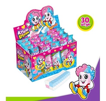 КАНДИ-КЛАБ Зефир КРАШ КУДРЯШ Маршмеллоу 13гр  12*30