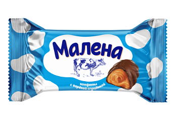 -15% АКЦИЯ АККОНД Конфеты МАЛЕНА вареная сгущ.  1*3