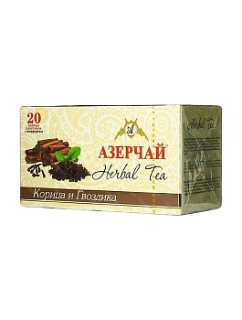 АЗЕРЧАЙ Чай травяной пак. Витаминный Корица и Гвоздика 20пак сашет   1*24