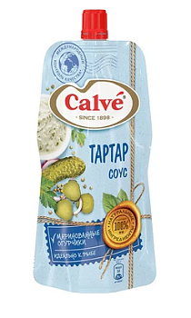 CALVE Соус ТарТар  230мл д/пак 1*28