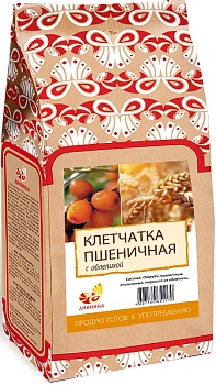 -10% АКЦИЯ ДИВИНКА Клетчатка пшеничная с облепихой 300гр  1*10