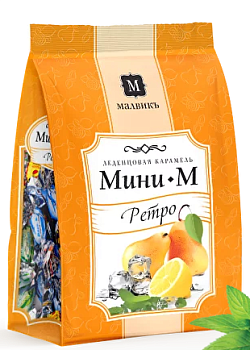 МАЛВИК Карамель МИНИ-М классика фас.1кг пакет 1*6