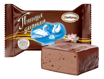 АККОНД Конфеты ПТИЦА ДИВНАЯ со вкусом шоколада  1*4 АККОНД Конфеты ПТИЦА ДИВНАЯ со вкусом шоколада  1*4