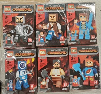 Игрушка КОНСТРУКТОР Майнкрафт   1*1