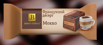 СЛАВЯНКА Десерт JANET`S BAKERY Французский Мокко 500гр  1*6