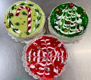 АЛТАЙСКИЕ ВКУСНЯШКИ Печенье бисквитное НОВОГОДНИЙ НАБОР   1*1,9