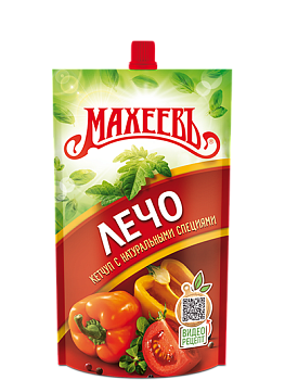 МАХЕЕВЪ Кетчуп ЛЕЧО 300гр д/пак 1*16