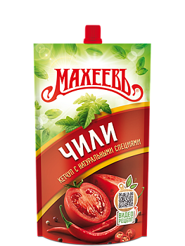 МАХЕЕВЪ Кетчуп ЧИЛИ 300гр д/пак 1*16
