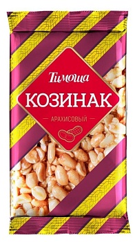 ТИМОША Козинак АРАХИСОВЫЙ фас.170 гр.  1*30